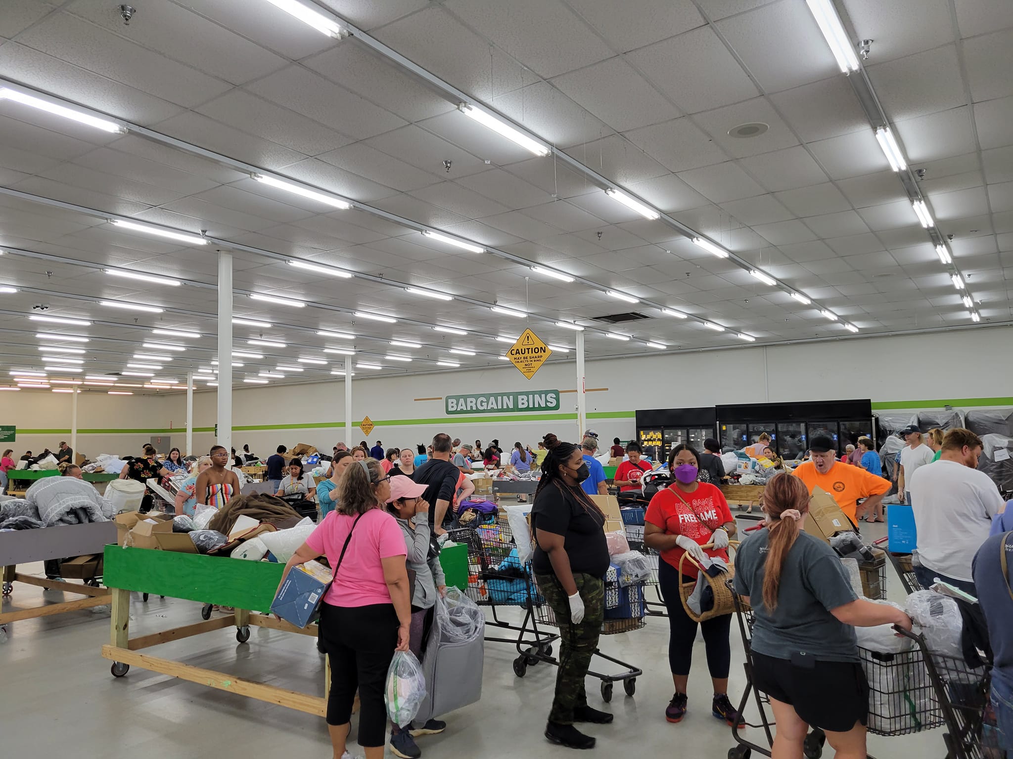 Bargain Bin Stores Liquidation Map