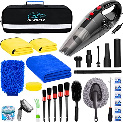 MateAuto Car Window Cleaner, Car Cleaning Kit Interior with Windshield  Cleaning Tool, Car Care Kit for Dashboards, Air Vents, Windows, Exterior  and